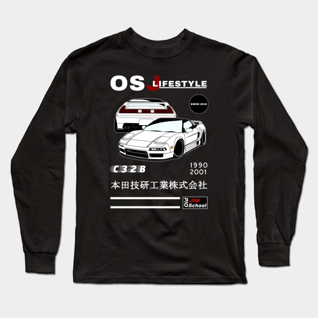 NA1 OSJ LifeStyle [Black Edition] Long Sleeve T-Shirt by OSJ Store
